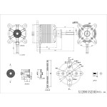 Sunny sky X5230 200KV Bürstenloser Motor mit starker Leistung 120E-170E 3D F3A 3900W Starr flügel drohne RC Flugzeug VTOL UAV Hot Sale Original